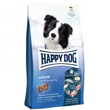 Happy Dog Fit&Vital Junior sucha karma dla szczeniąt 7-18 miesięcy 