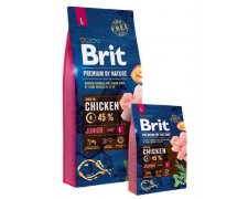 Niska cena! Brit Premium By Nature Junior L Large