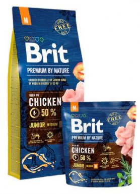 Niska cena! Brit Premium By Nature Junior M Medium