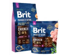 Niska cena! Brit Premium By Nature Junior S Small karma dla szczeniąt małych ras z kurczakiem