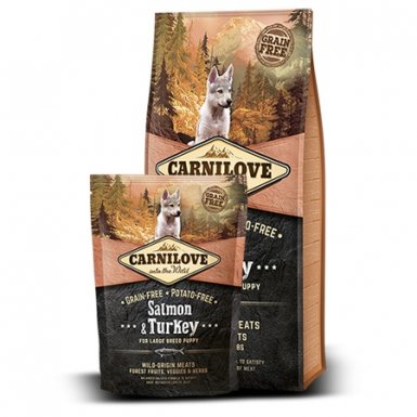 Carnilove Puppy Large Salmon & Turkey łosoś indyk