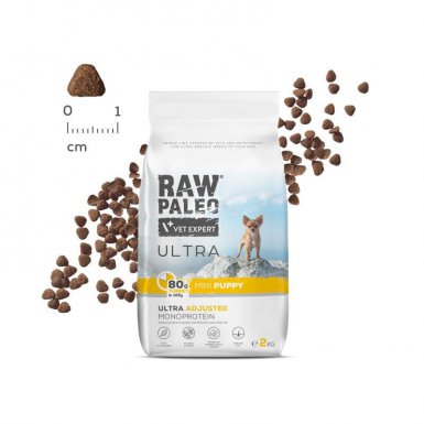 Vet Expert Raw Paleo Mini Size Ultra Puppy Turkey monobiałkowa karma z indykiem