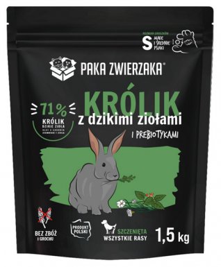 Paka Zwierzaka Seventh Heaven Królik z dzikimi ziołami Puppy Small
