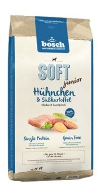 Bosch Soft Junior półwilgotna karma dla szczeniąt z kurczakiem i batatami