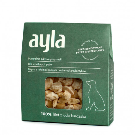 Ayla Dog - Filet z uda kurczaka - Liofilizowany przysmak dla psa 28g
