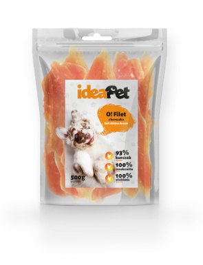 IdeaPet Filet z kurczaka dla psa 500g