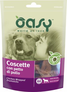 Oasy Udko z kurczaka naturalny przysmak dla psa 100g