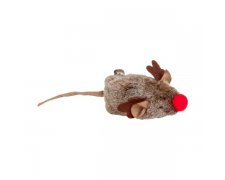 Dingo zabawka świąteczna mysz rudolf 8cm