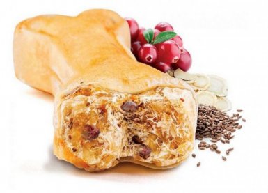 Pawerce Support Bone Large Breeds 1szt penisy, żwacze wołowe, siemię lniane, żurawina, żeń-szeń i rokitnik 115g
