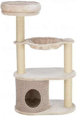 Trixie Alessia Elegancki drapak stojący dla kota jasnoszary-piaskowy 114cm