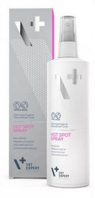 VetExpert Hot Spot Spray terapia zmian skórnych o podłożu alergicznym 100ml 