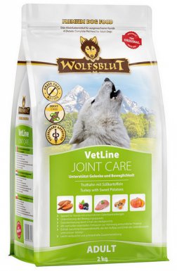 Wolfsblut Dog VetLine Joint Care indyk i bataty bezzbożowa karma dla psów z chorymi stawami