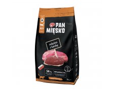 Pan mięsko karma sucha dla kota o smaku cielęciny z kaczką 56,5% 
