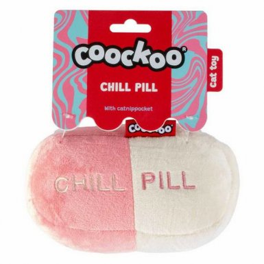 Coockoo Chill Pill Zabawka poduszka dla kota 16x7x9cm
