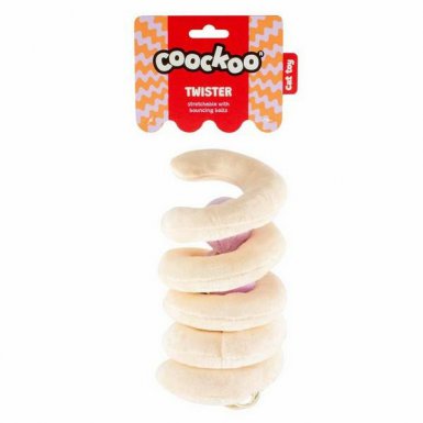 Coockoo Twister Zabawka dla kota 36x10x10cm