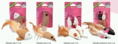Zolux zabawka dla kota z piórkiem