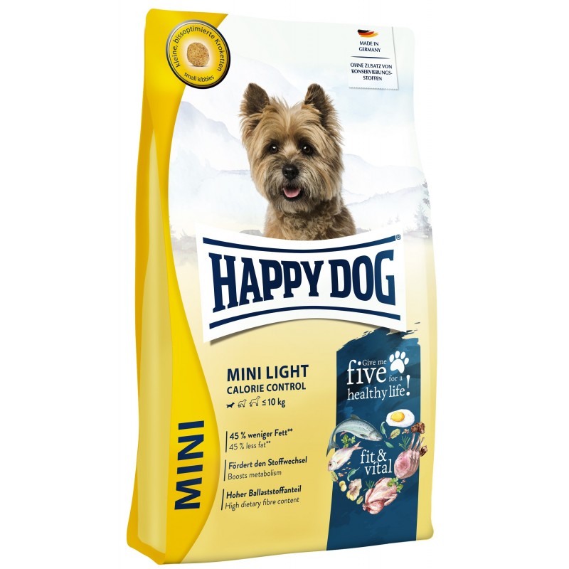 Happy Dog FitVital Mini Light karma sucha dla psów