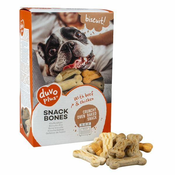 Duvo+ Snack Bones ciasteczka kosteczki dla psów 500g