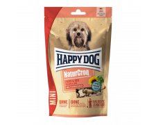 Happy Dog NaturCroq Mini Lachs & Reis Trainingssnack Miękka przekąska z łososiem do szkolenia psy do 10 kg