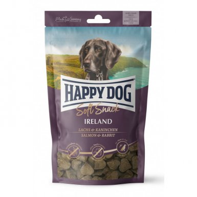Happy Dog Soft Snack Irlandia przysmaki z łososiem i królikiem 100g
