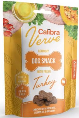 Calibra Dog Verve Crunchy Snack Fresh chrupiące przysmaki dla psów bez zbóż 150g