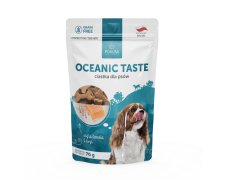 Pokusa Ciastka dla psa Oceanic Taste kryl i olej z łososia 70g