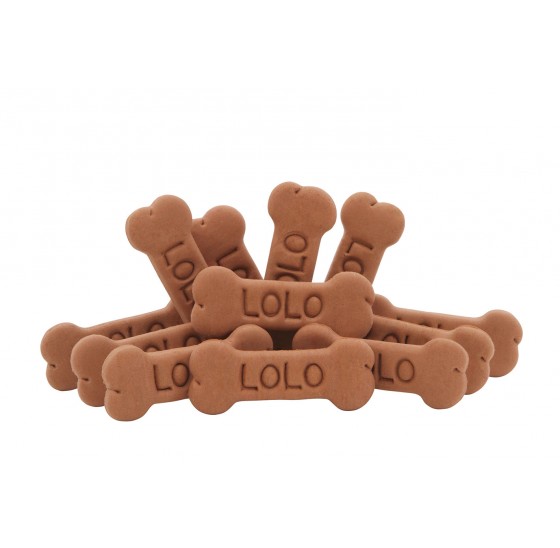 Lolo Pets Ciastka dla psów kości rozmiar L karton 3kg różne smaki