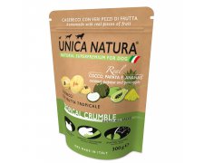 Unica Natura Adult All Breeds Ciasteczka z owocami tropikalnymi 300g