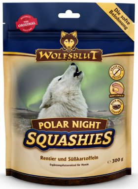 Wolfsblut Dog Squashies Polar Night przysmaki dla psa bez zbóż i glutenu renifer i dynia 300g