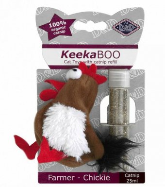 D&D Farmer Chickie Zabawka z kocimiętką dla kota 9cm 