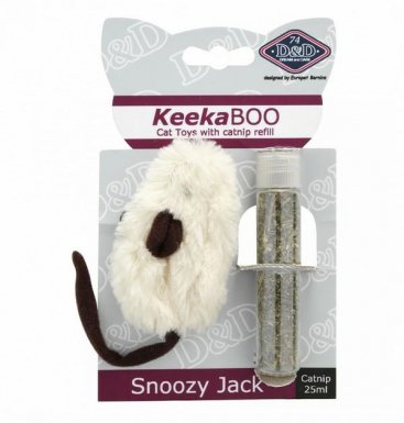 D&D Snozzy Jack Zabawka z kocimiętką dla kota 8cm 