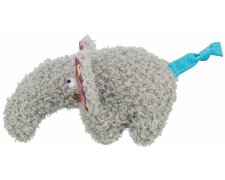 Trixie pluszowy słoń z kocimiętką zabawka dla kota 15cm