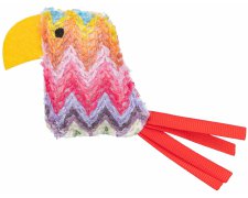 Trixie papuga zabawka dla kota z kocimiętką 12cm