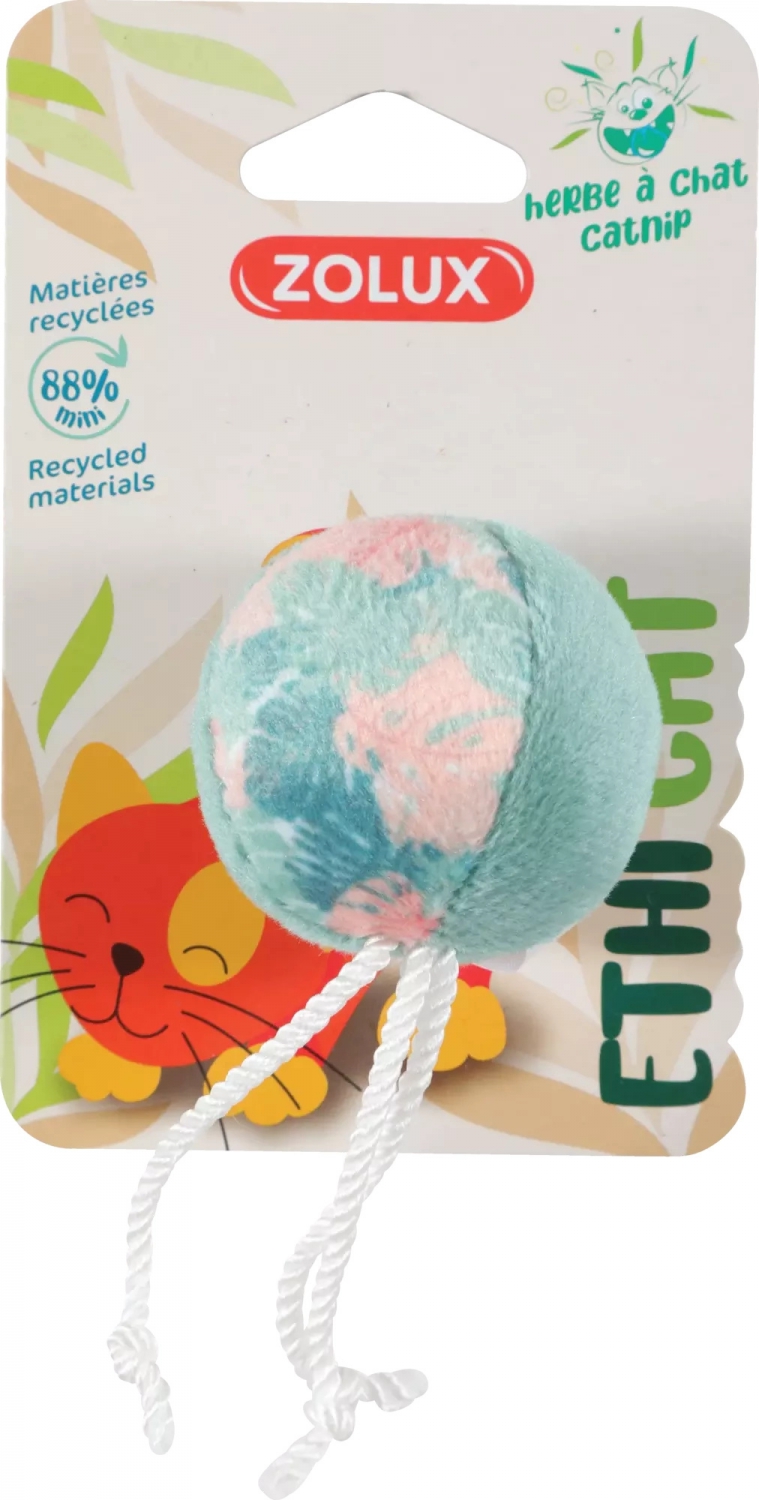 Zolux piłka Ethicat zabawka dla kota z kocimiętką