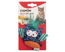 Camon Cat Toy Ptaszek z dzwonkiem i kocimietką 10cm