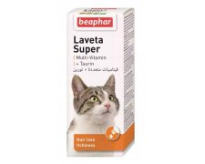 Beaphar Laveta Super dla kota preparat witaminowy przeciw nadmiernemu wypadaniu sierści dla kota 50ml