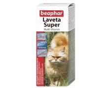 Beaphar Laveta Super dla kota preparat witaminowy przeciw nadmiernemu wypadaniu sierści dla kota 50ml