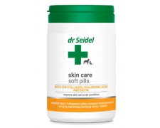 Dr Seidel Skin Care Soft Pills dla psów i kotów z wrażliwą skórą, matową sierścią lub w okresie linienia 225g 