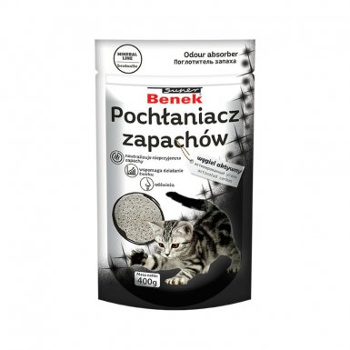 Super Benek Pochłaniacz zapachów z węglem aktywnym 400g
