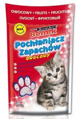 Super Benek Pochłaniacz zapachów owocowy w saszetce 200g