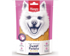 Wanpy Sweet Potato Slices kawałki słodkich ziemniaków pieczone w piecu dla psa 100g