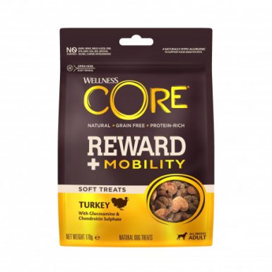 CORE Reward+ Mobility przysmak dla psów dorosłych z indykiem 170g