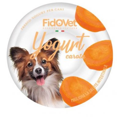 Fidovet Jogurt karma uzupełniająca dla psów o smaku marchwi 25g