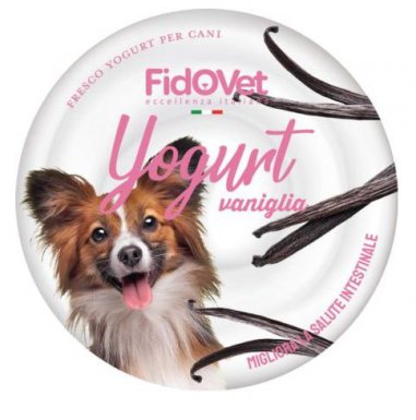 Fidovet Jogurt karma uzupełniająca dla psów o smaku wanilii 25g
