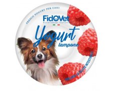 Fidovet Jogurt karma uzupełniająca dla psów o smaku malinowym 25g