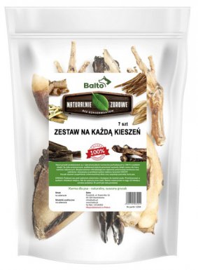 Balto Przysmak dla psów zestaw gryzaków na każdą kieszeń 7szt