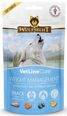 Wolfsblut Dog VetLine Snack Weight Management niska zawartość tłuszczu indyk i bataty 100g