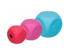 Trixie Snack cube kostka na smakołyki dla psa z gumy naturalnej 10x10x10 cm