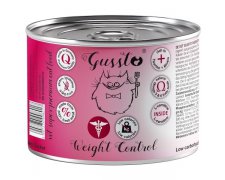 Gussto Weight Control Karma super premium dla dorosłych kotów z nadwagą 200g