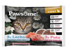 Pawsome Adult Light kawałki miesa w pysznym sosie saszetka 85g